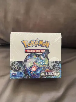 Pokemon TCG Booster Box 36 Packs - Scarlet and Violet Stellar Crown SV07 Sealed - Image 1