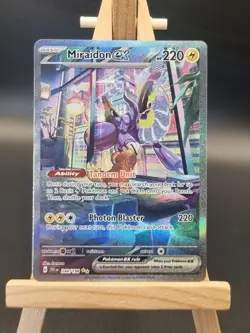 Pokemon TCG Miraidon ex 244/198 SV01 Special Illustration Rare Holo Full Art - Image 2