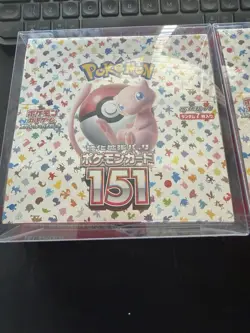 Pokemon TCG Japanese 151 Booster Box x 2 New and Sealed with Protective Case UK - Image 2