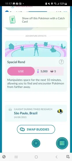 Pokemon Go Legendary Shiny Palkia ( Spacial Rend ) - Image 2
