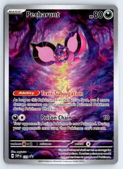 PECHARUNT 129 SCARLET & VIOLET PROMO POKEMON NM - Image 1