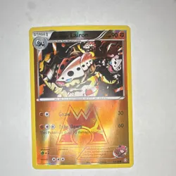 The Pokemon Company Team Magma's Lairon Double Crisis Rev Holo 13/34 EN - Image 1