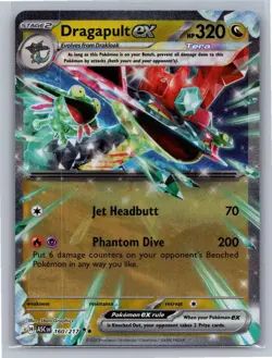Dragapult ex 160/217 Double Rare Ascended Heroes Pokemon Holo Near Mint - Image 1
