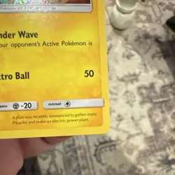 Pokemon TCG Pikachu SM Black Star Promo SM76 Holo Promo 70 HP English - Image 3