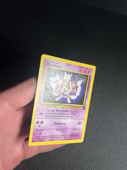 Pokemon TCG Mewtwo 3 Wotc Movie Black Star Promo MP - Image 4
