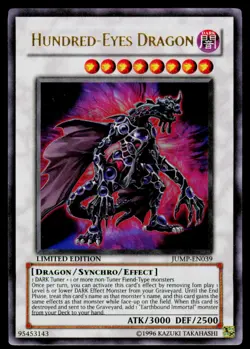 Hundred-Eyes Dragon - JUMP-EN039 LP Shonen Jump Magazine Promos Yu-Gi-Oh - Image 1