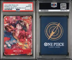 One Piece Card Luffy Chinese New Year Promo PSA10 Trading Card Authentic - Image 3