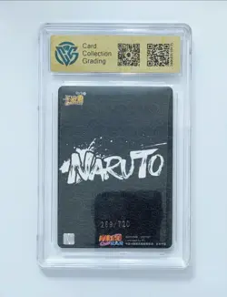 KaYou Naruto TCG CCG Trading Card Uchiha Sasuke SSP NRCC-XR-002P 269/720 CCG 9 - Image 3