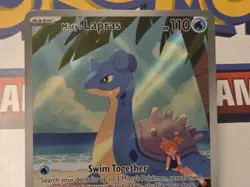 Pokemon TCG Misty's Lapras Destined Rivals 194/182 Illustration Rare - Image 2