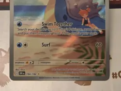 Pokemon TCG Misty's Lapras Destined Rivals 194/182 Illustration Rare - Image 3