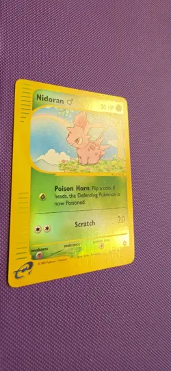 Pokemon Card Nidoran M Reverse Holo LP Aquapolis 96/147 - Image 3