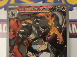 Pokemon TCG Destined Rivals - Team Rockets Houndoom 191/182 Full Art - Image 2