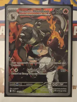 Pokemon TCG Destined Rivals - Team Rockets Houndoom 191/182 Full Art - Image 5