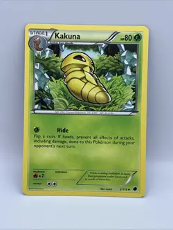 Kakuna - Uncommon - B&W Plasma Freeze - Pokemon Card - 2/116 - Image 1