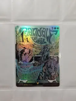 The Lord Of Rings Mtg Foil Gandalf White Poster - Image 1