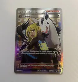 Delinquent 098B/122 XY Alternate Art Full Art Holo Trainer Supporter Ultra Rare - Image 1