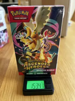 EXTREMELY HEAVY Pokemon Ascended Heroes Booster Bundle 153.41 - Image 1