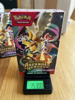 EXTREMELY HEAVY Pokemon Ascended Heroes Booster Bundle 153.00 - Image 1