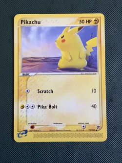 Pokemon TCG Pikachu 72/100 Sandstorm NM/MINT - Image 1