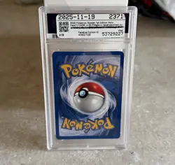POKEMON DARK RAICHU 2000 ROCKET 1ST EDITION #83 HOLO Swirl PSA 9 - Image 2