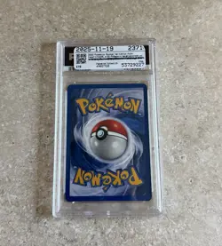 POKEMON DARK RAICHU 2000 ROCKET 1ST EDITION #83 HOLO Swirl PSA 9 - Image 5