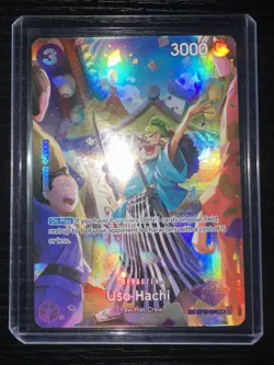 2025 ONE PIECE OP10-ROYAL BLOOD SPECIAL ALTERNATE ART (#001) USO-HACHI ENGLISH - Image 1
