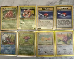 Pokemon TCG 1st Edition Jungle 8 Card Lot - Image 1