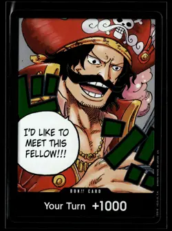 DON!! Card (Gol.D.Roger) Carrying On His Will DON!! One Piece - Image 1