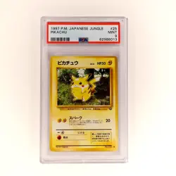 Pokemon PSA 9 Pikachu 25 Japanese Jungle - Image 1