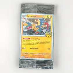 Pokemon Chicago Field Museum Fossil Exhibit Archeops Promo Card 051/086 SEALED - Image 1