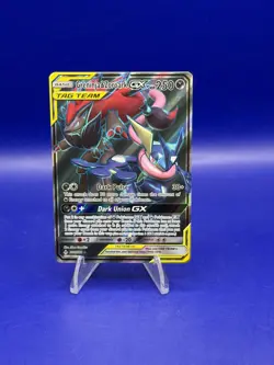 Greninja & Zoroark Pokemon GX Tag Team Ultra Rare Holo 200/214 NM - Image 1