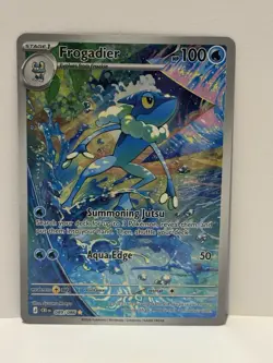 Pokemon Frogadier CRI 089/086 Illustration Rare - Image 1