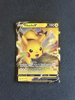Pokemon TCG Pikachu V 043/185! NM Condition! See Description! - Image 1