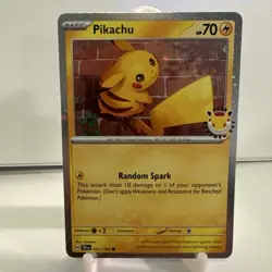 The Pokemon Company Pikachu 051/162 Pokemon Day 2026 - Image 1
