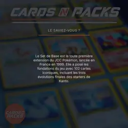 Booster Pokemon Set de Base Edition 1 FLORIZARRE Lourd HOLO Garantie 🇫🇷 Scelle - Image 4