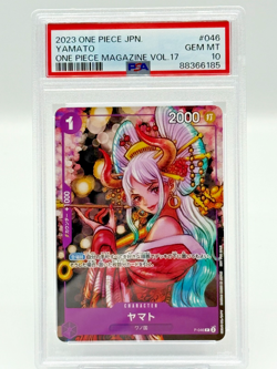 PSA 10 Yamato P-046 One Piece Magazine Vol.17 Promo 2023 GEM MINT Japanese #6185 - Image 1