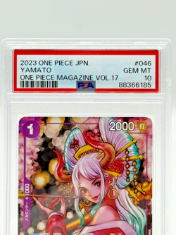 PSA 10 Yamato P-046 One Piece Magazine Vol.17 Promo 2023 GEM MINT Japanese #6185 - Image 2