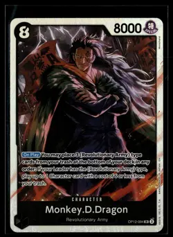 Monkey.D.Dragon OP12-094 Legacy of the Master Super Rare One Piece - Image 1