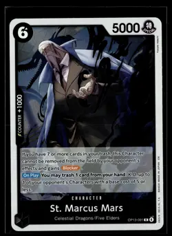 St. Marcus Mars OP13-091 Carrying On His Will Rare One Piece - Image 1
