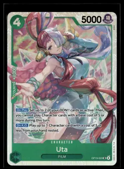 Uta OP13-023 Carrying On His Will Super Rare One Piece - Image 1