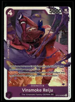 Vinsmoke Reiju OP12-063 Legacy of the Master Super Rare One Piece - Image 1