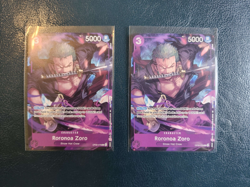 !! 2X !! Roronoa Zoro (Welcome Pack Vol. 2) OP09-076 One Piece Promotion Cards - Image 1
