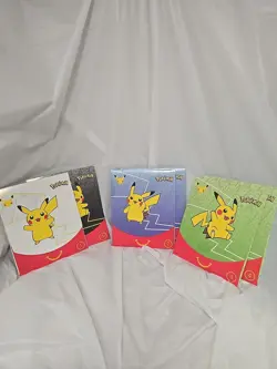 McDonalds Pokemon Cards Pack 25th Anniversary Promo- Set / Lot of 6 Sealed - Image 1