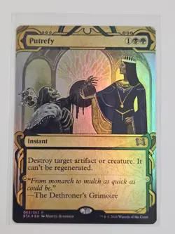 Mtg - Putrefy (Foil) - Strixhaven: Mystical Archive (STA) - Rare - #63 - NM - Image 1