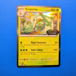 Serperior Staff Promo Pokemon TCG Perfect Order Prerelease - Image 1
