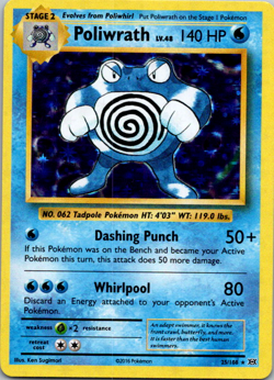 Poliwrath | 25/108 | Evolutions | Holo Rare | English | Pokemon - Image 1