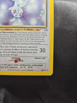 Pokemon Togetic 16/111 Neo Genesis Holo - Image 4