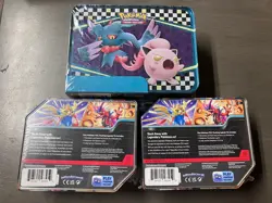 Pokemon TCG Collect Tin Scream Tail & Iron Valiant Sealed Zacian Ex Lot Koraidon - Image 2