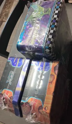 Pokemon TCG Collect Tin Scream Tail & Iron Valiant Sealed Zacian Ex Lot Koraidon - Image 4