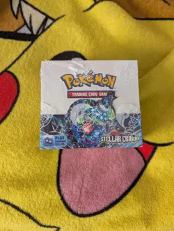 Pokemon TCG Stellar Crown Booster Box Factory Sealed - Image 1